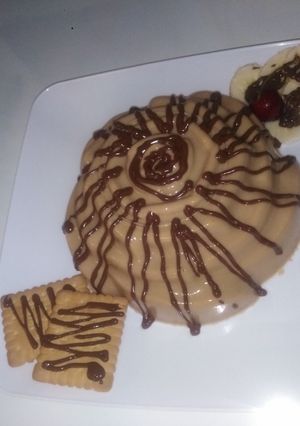 عکسی از دستور کرم بیسکوئیت