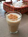 Frappuccino de café con plátano