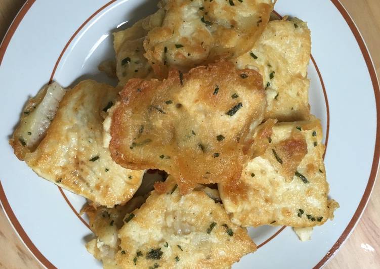 Tahu Goreng Tepung Daun Jeruk