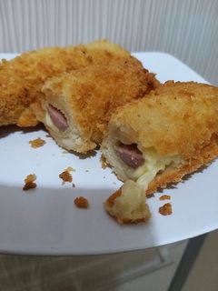 Foto resep Roti crispy mozarella