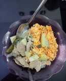 Bistec de res con papas