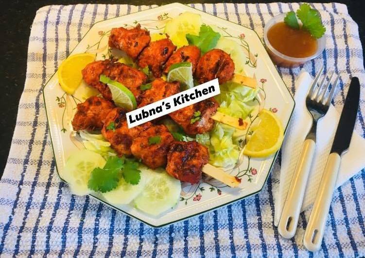 Steps to Prepare Homemade Tandoori Chicken Tikka
