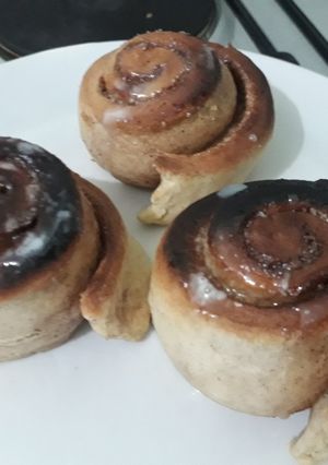 A picture of Cinnamon rolls.