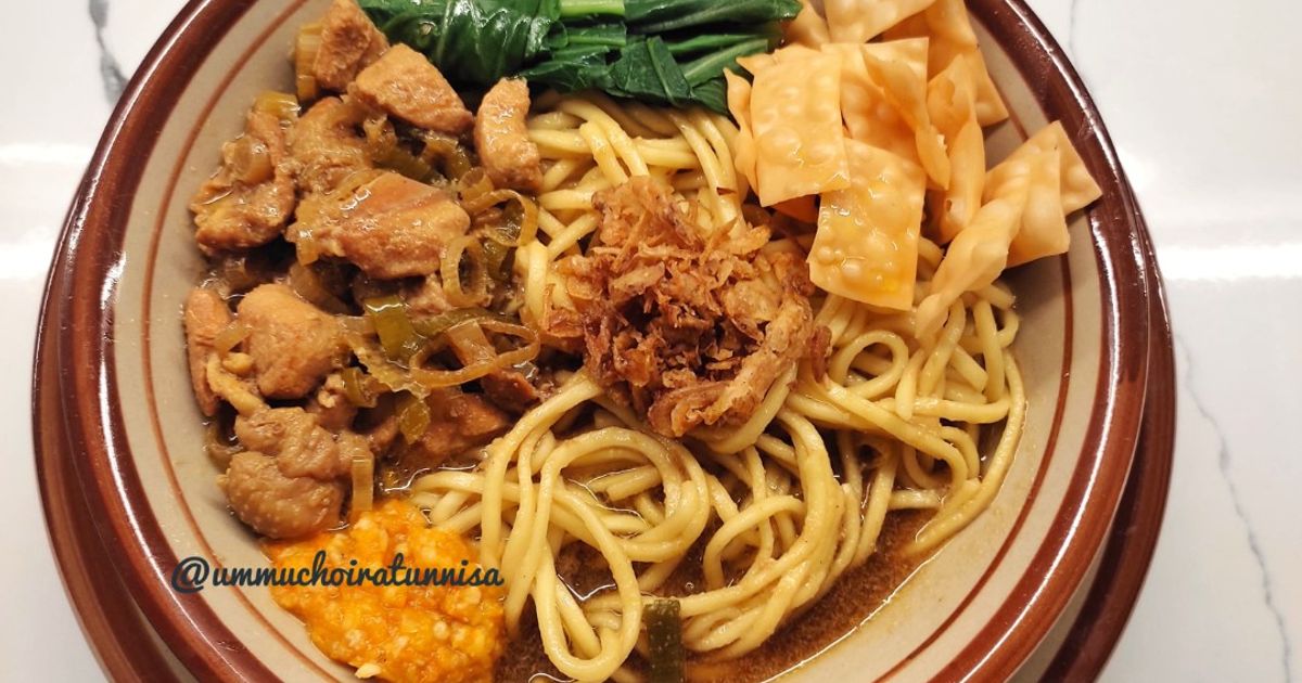 Mie Ayam Ala Rumahan