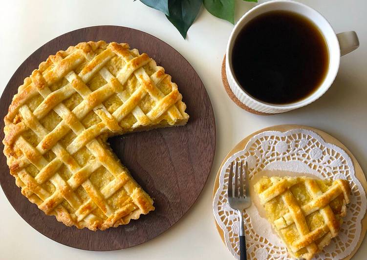 Pie ubi menu favorit cewek2 di kafe korea. Resep & bahan gampang