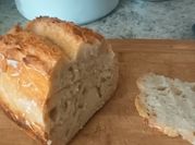 A picture of sourdough starter
