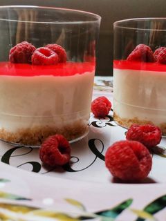 Foto de Cheesecake de framboesa saudável