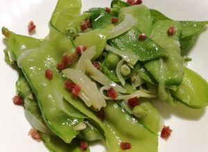 Foto principal de Bisaltos salteados con jamón