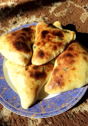 صورة لوصفة قراص الزعتر والسبانخ