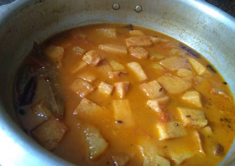 Simple Way to Prepare Homemade Yam potato curry