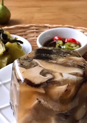 Hình của món Thịt Đông Tai Heo.