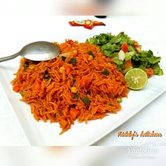 A picture of Special jollof rice.