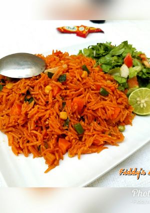 A picture of Special jollof rice.