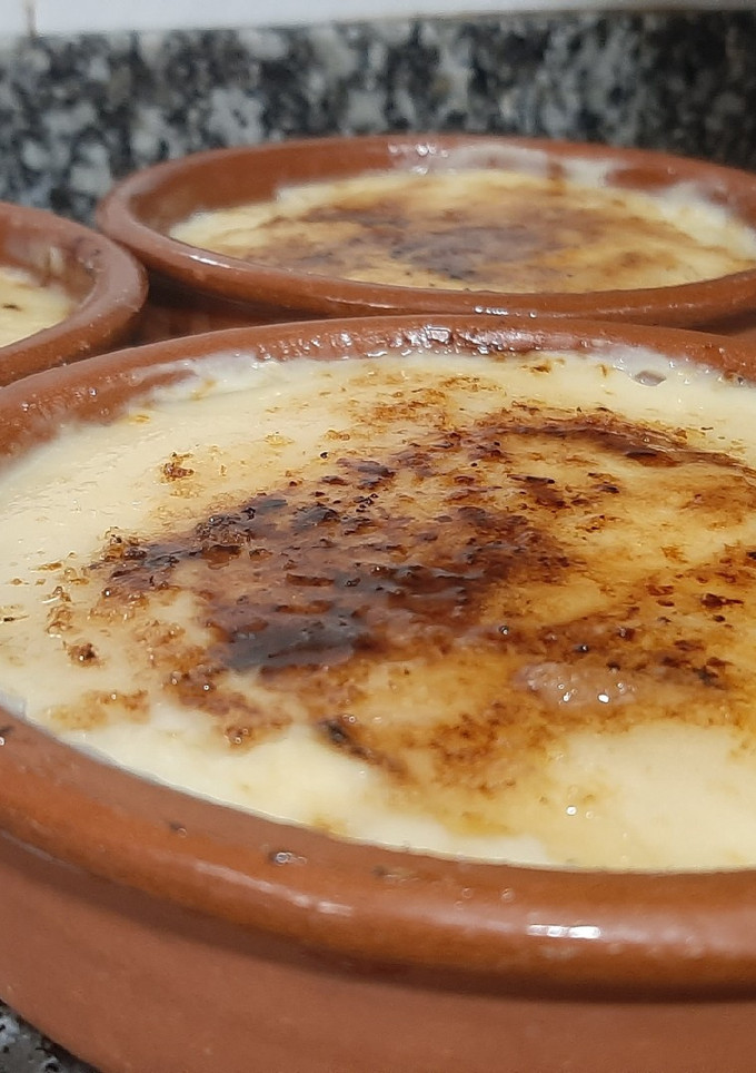 Una foto de Crema catalana