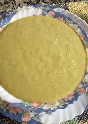 Una foto de Crema de papitas colombianas