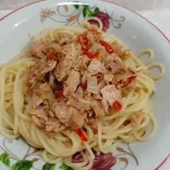 รูปของ Spagetty Aglio Olio Tuna