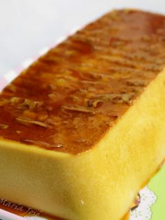 Una foto de Flan de Turrón del blando, en la Monsieur cuisine
