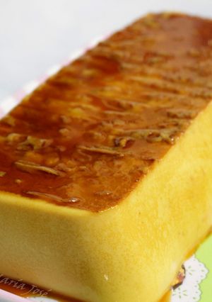 Foto principal de Flan de Turrón del blando, en la Monsieur cuisine