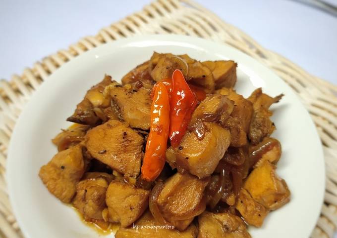 Wajib coba! Bagaimana cara buat Ayam gongso dijamin gurih