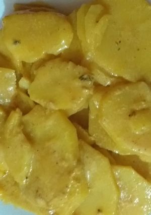 صورة لوصفة غراتان بطاطا في طنجرة الضغط