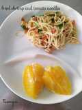 Mì xào tôm cà chua