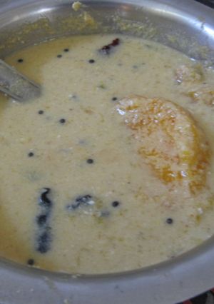 A picture of Mambazha(ripe mango) pulisseri.