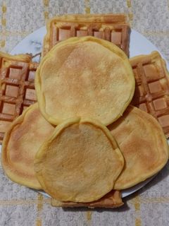 Una foto de Waffles y Pancakes Super Esponjosos Sin Gluten