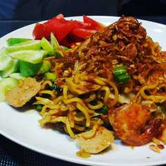 A picture of Mie Goreng Jawa ala Chef Restu.
