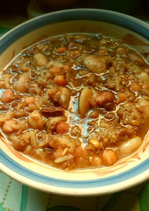 صورة لوصفة مخلوطة حبوب اكلة الشتاء