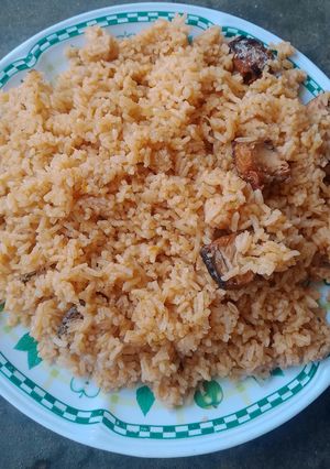 Une photo de Riz Gras à la moutarde 🍚🍲🫶