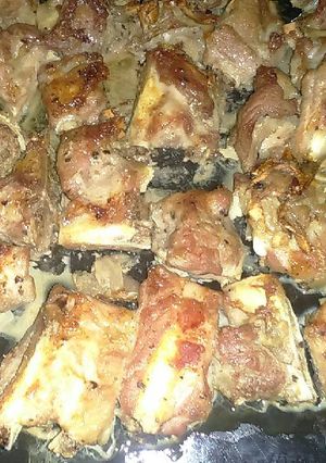 Hình của món Thịt sườn nướng.