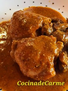 Una foto de Contramuslos de pollo en salsa "picantitos"