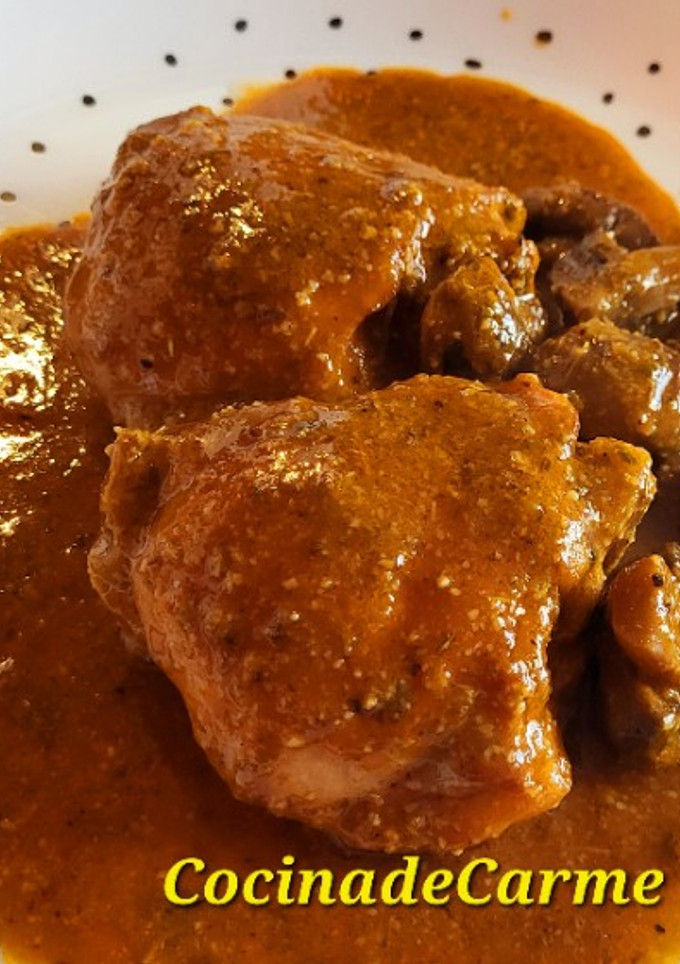 Una foto de Contramuslos de pollo en salsa "picantitos"