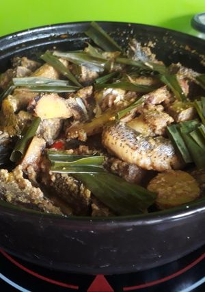 Hình của món Cá chạch kho tương.
