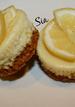 Φωτογραφία της συνταγής Mini cheesecake με κρέμα λεμόνι