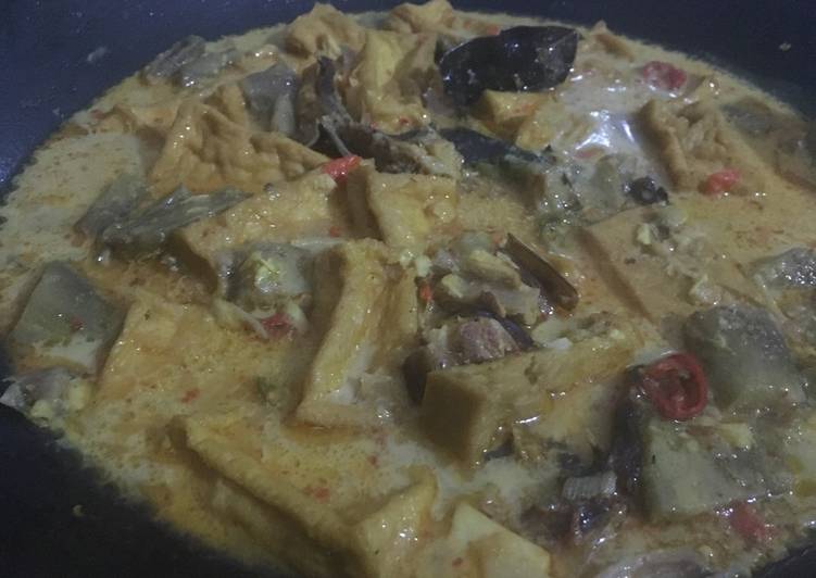 Resep: Kotokan ikan pe tahu terong pedaass yang Renyah