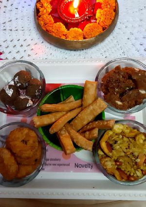 दीपावली स्पेशल प्लैटर रेसिपी मुख्य फोटो