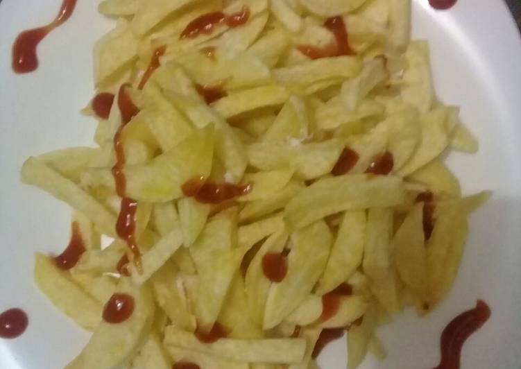 Steps to Make Any-night-of-the-week Home made chips/fries