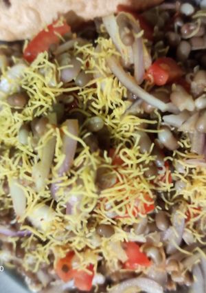 मटकीची भेळ (matkichi bhel recipe in marathi) रेसिपी चे मुख्य फोटो 
