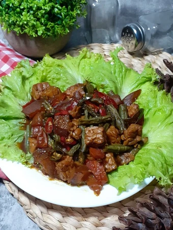 Langkah Mudah untuk Menyiapkan Resep Oseng kikil tempe kacang panjang yang Lezat Sekali Anti Ribet, Sempurna