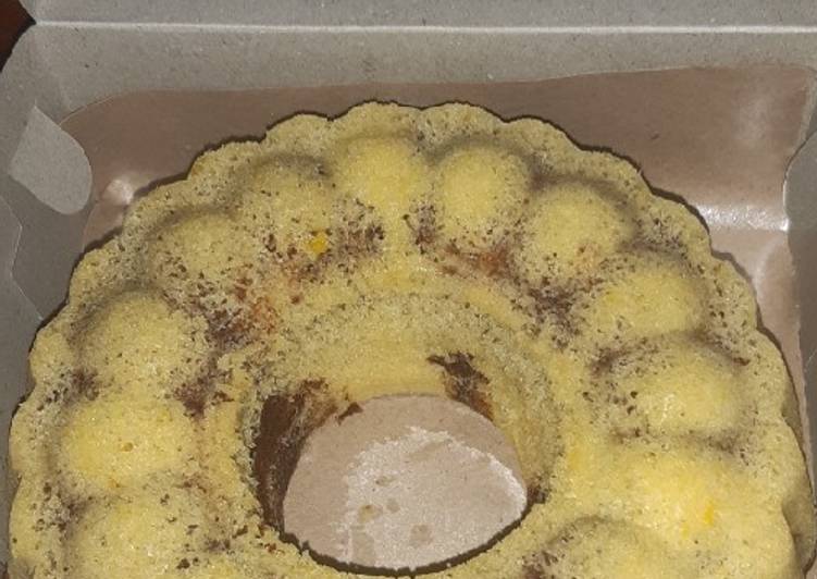 Cara Gampang memasak Steam Marble cake Anti Gagal