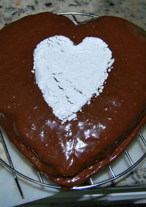 Foto principal de Bizcocho de zanahoria con recubrimiento de chocolate especial