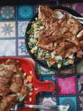 গ্রিল্ড চিকেন সিসার স্যালাড (girlled chicken ceaser salad recipe in Bengali)