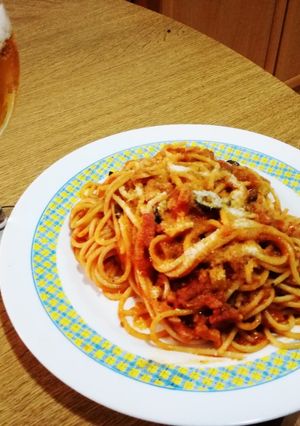 Una foto de Spaghetti picanta