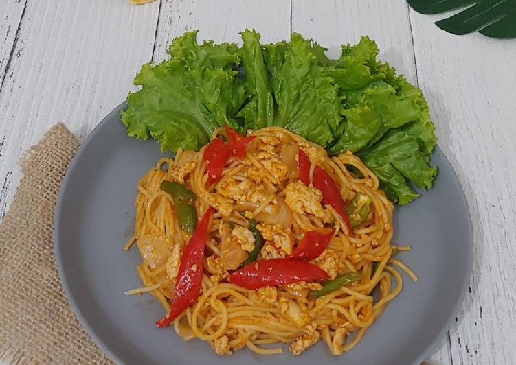 Resep Spaghetti Lafonte Aldente, Menggugah Selera