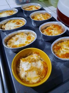 Foto resep Mozaru / Nasi Panggang / Mozzarella Baked Rice