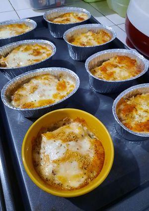 Foto resep Mozaru / Nasi Panggang / Mozzarella Baked Rice