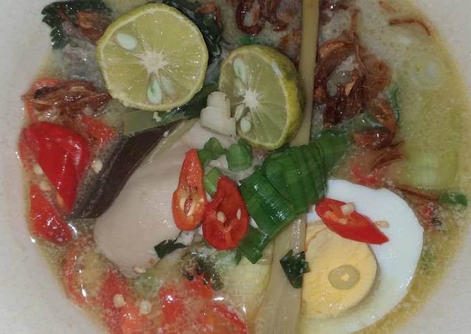 Resep Soto Ayam Tasik, Lezat Sekali