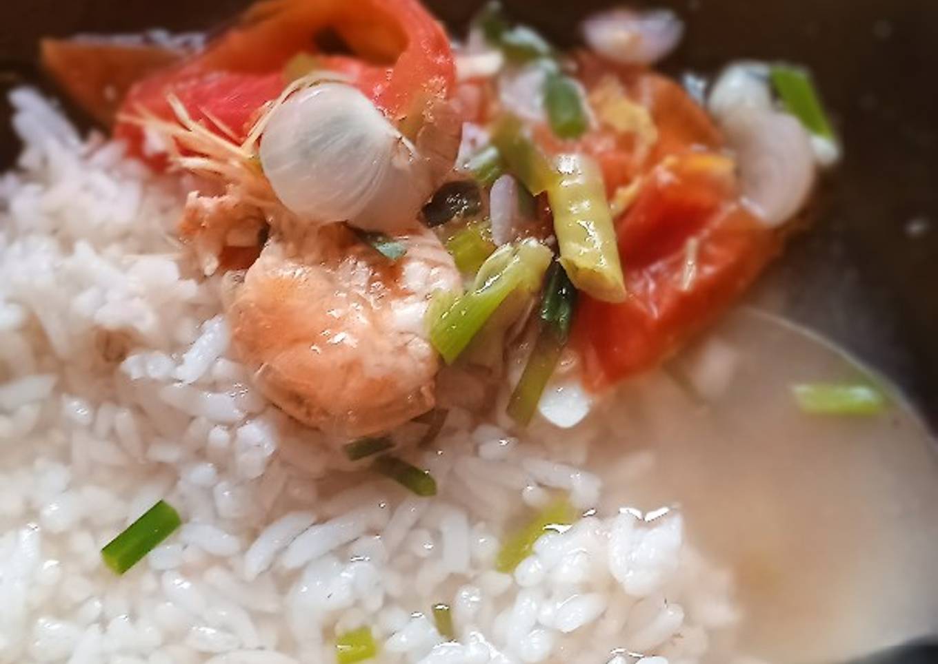 Udang kuah asem asem