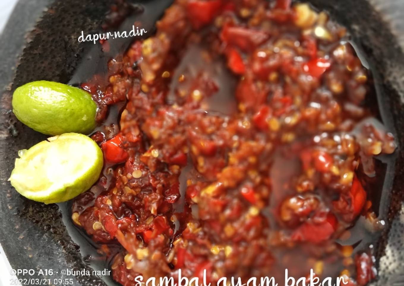 Sambal ayam bakar